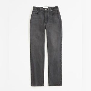 Abercrombie Ultra High Rise 90s Straigh Jeans